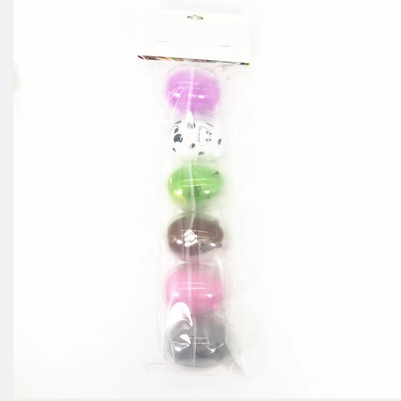 Easter Pleastic Egg Set 8cm