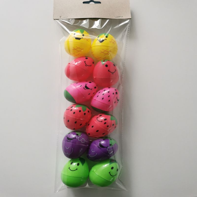 Easter Plastic Colorful Egg (22)