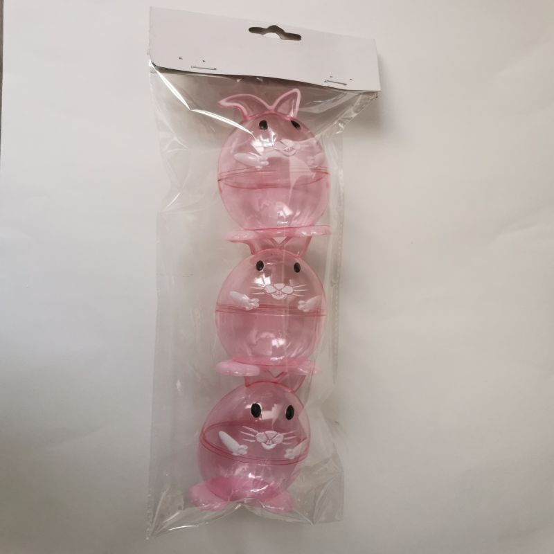 Easter Plastic Colorful Egg (48)