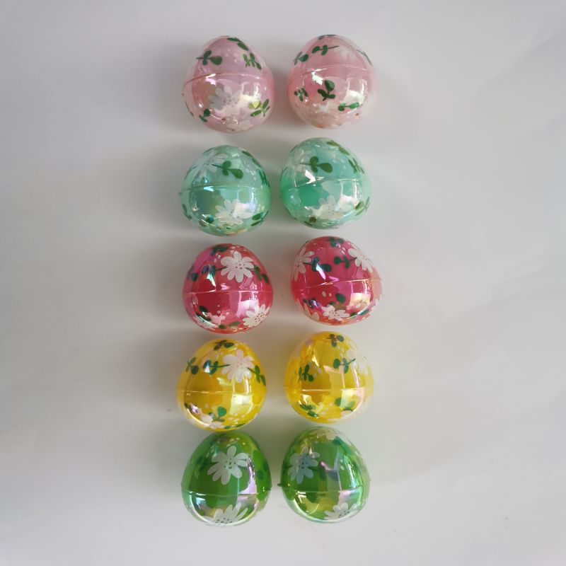 Easter Plastic Colorful Egg (49)