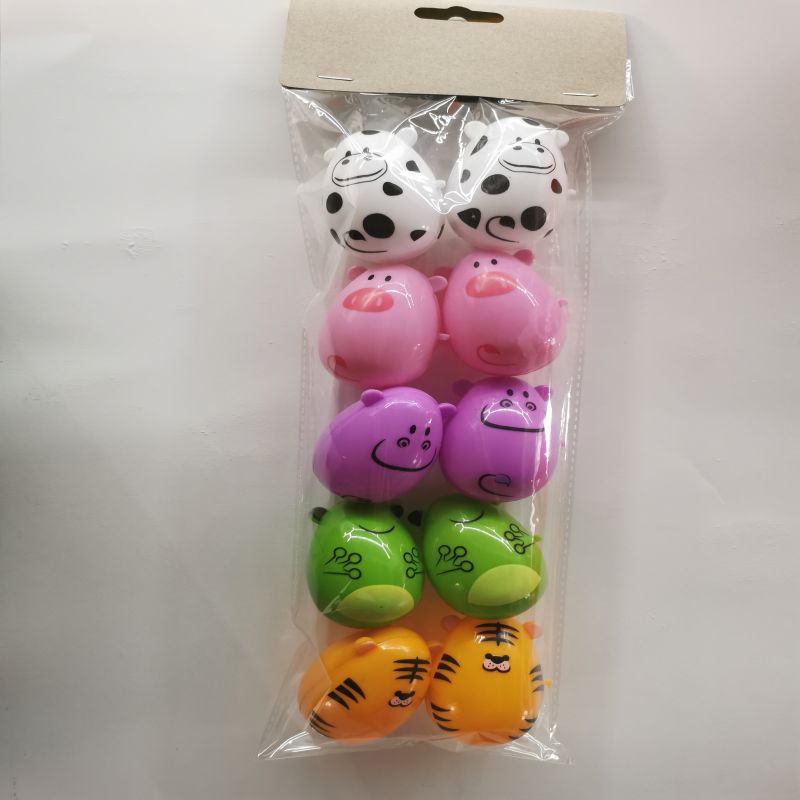 Easter Plastic Colorful Egg (63)