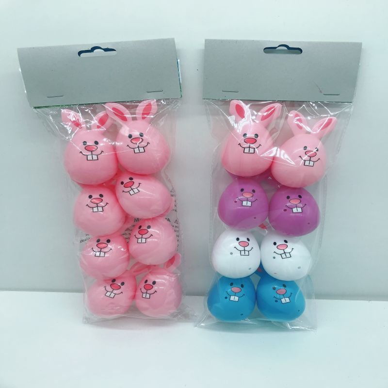 Easter Plastic Colorful Egg (71)