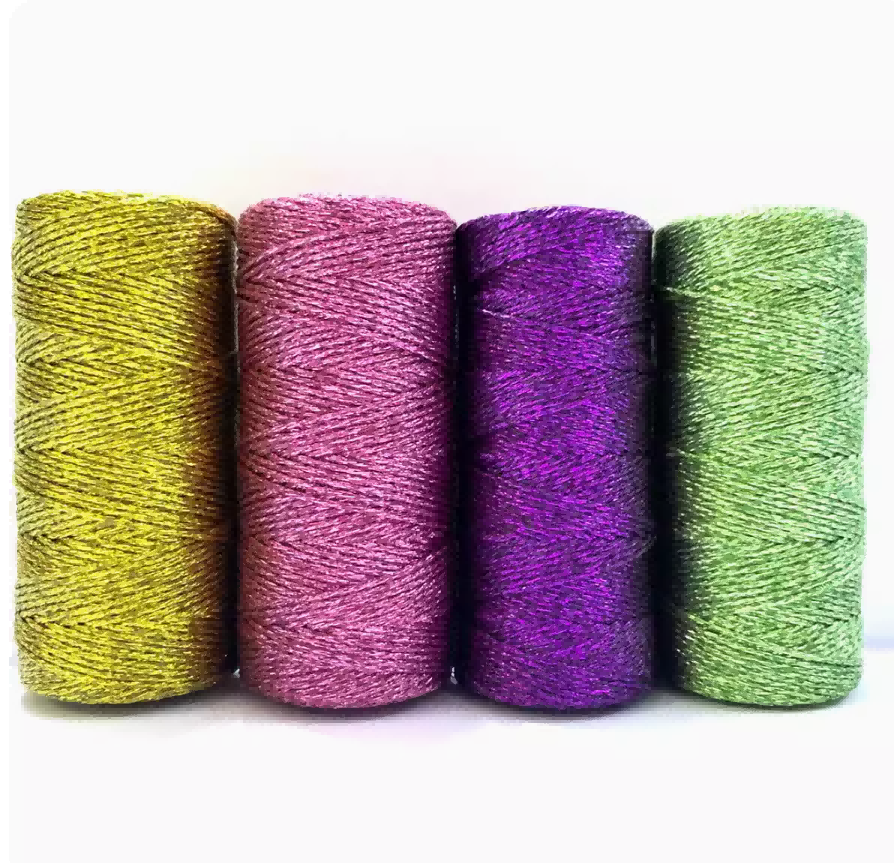 1mm Golden / Silver Twisted Cord