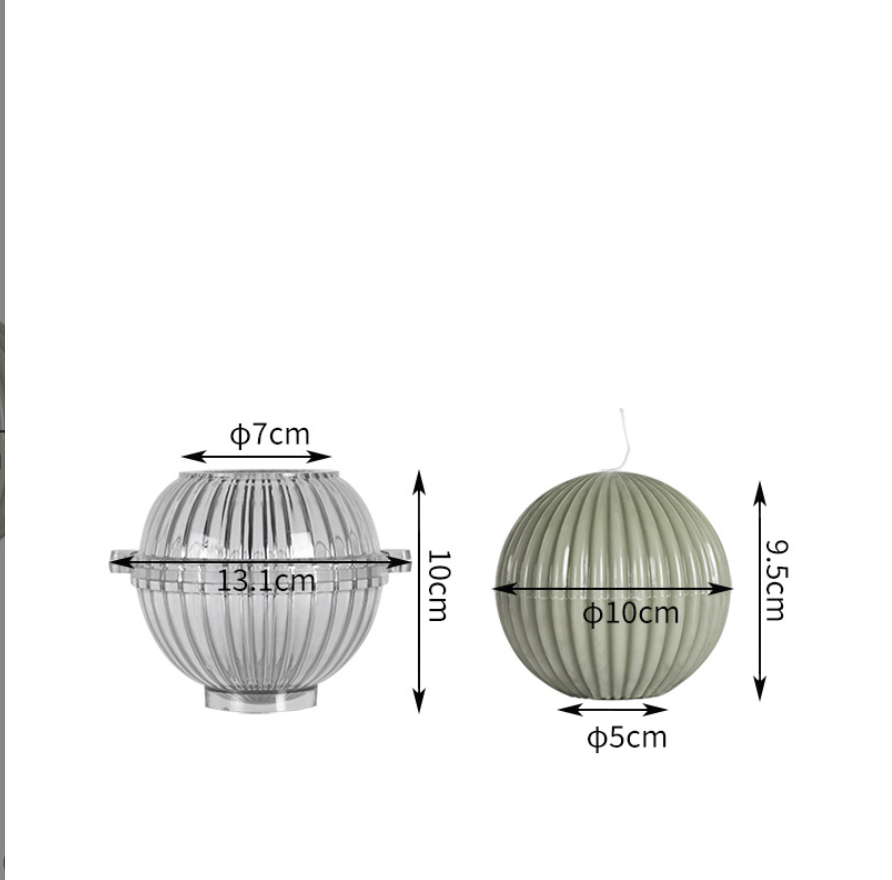 Plastic Candle Mould (20)
