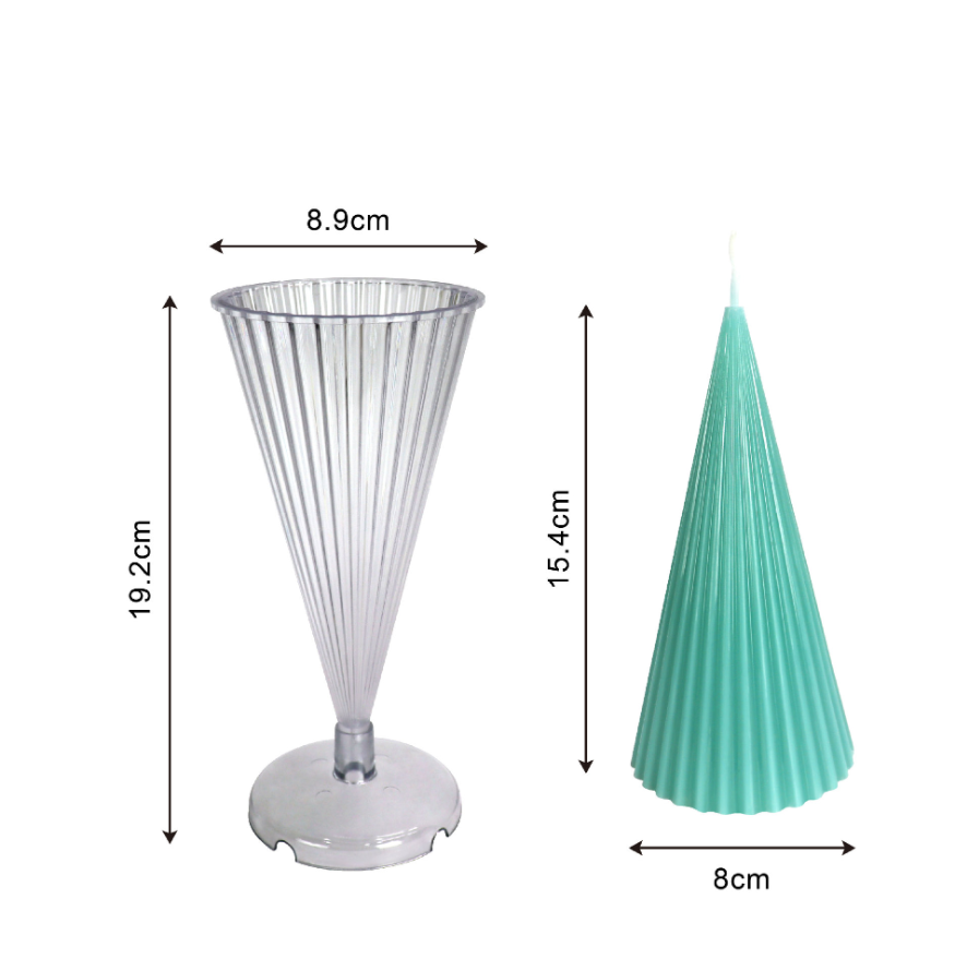 Plastic Candle Mould (22)