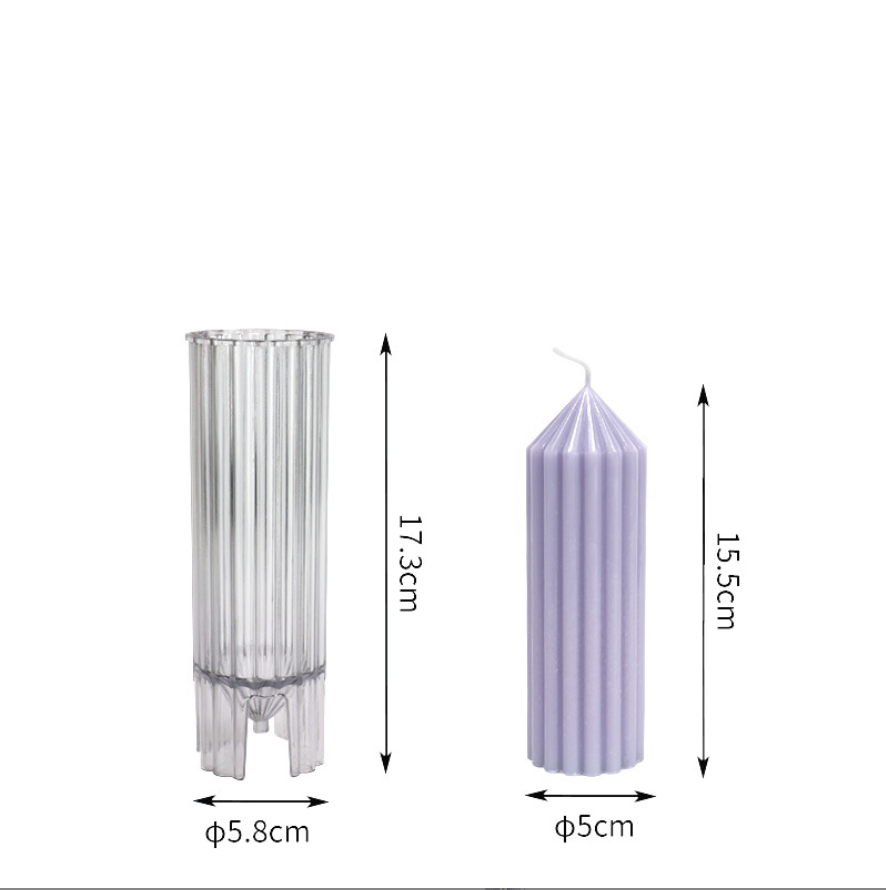 Plastic Candle Mould (50)