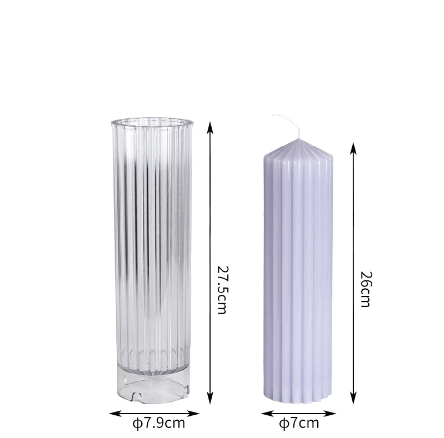 Plastic Candle Mould (55)