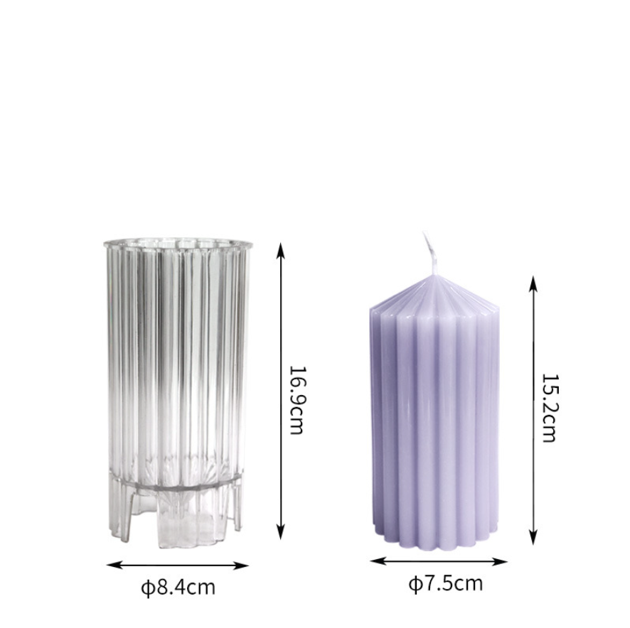 Plastic Candle Mould (56)