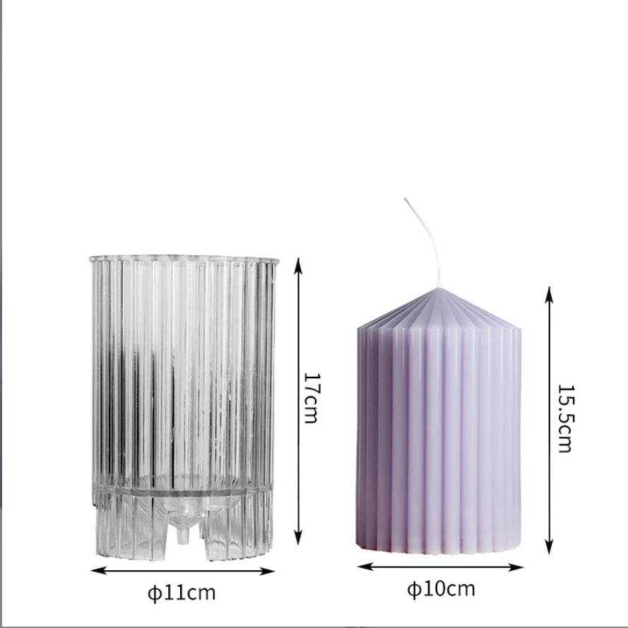 Plastic Candle Mould (58)