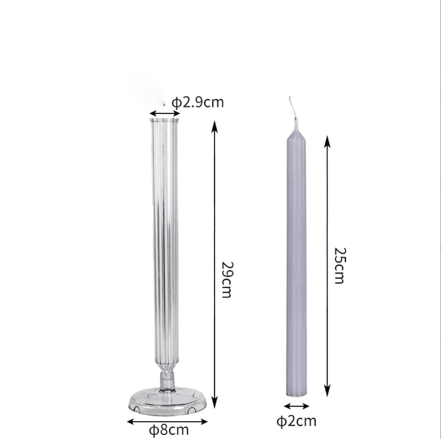 Plastic Candle Mould (59)