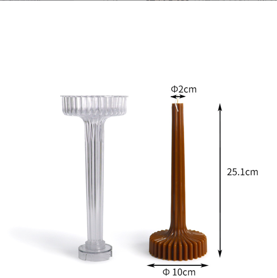 Plastic Candle Mould (63)