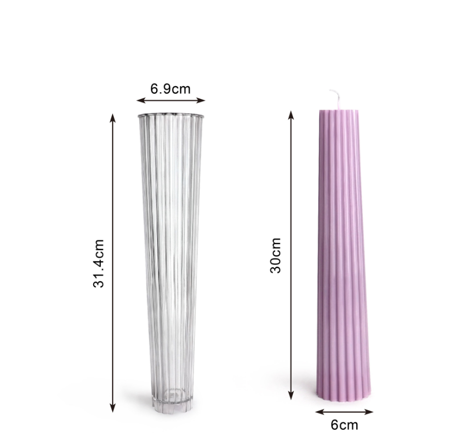 Plastic Candle Mould (71)