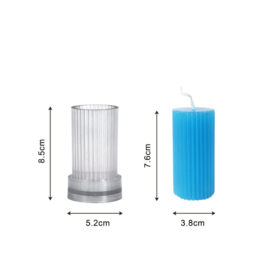 Plastic Candle Mould (74)