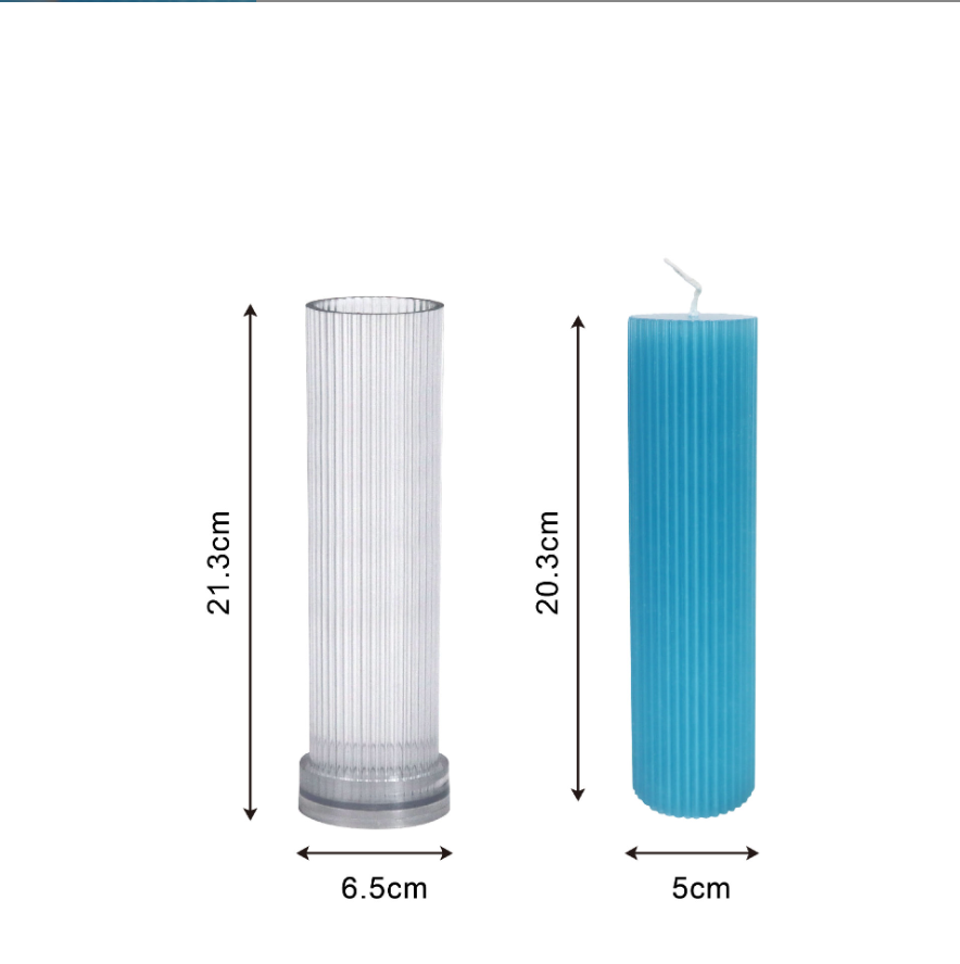 Plastic Candle Mould (80)