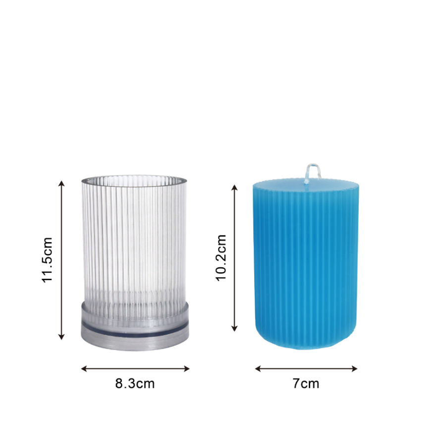 Plastic Candle Mould (85)