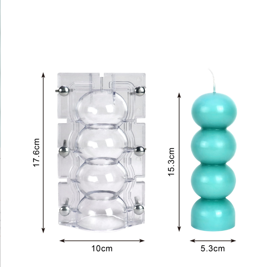 Plastic Candle Mould (94)
