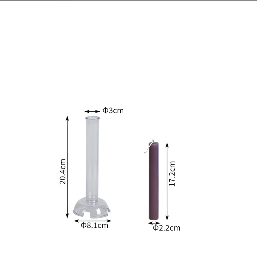 Plastic Candle Mould (103)