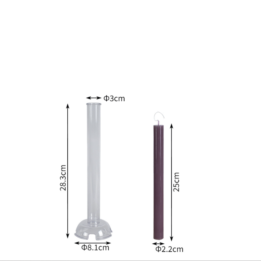 Plastic Candle Mould (105)