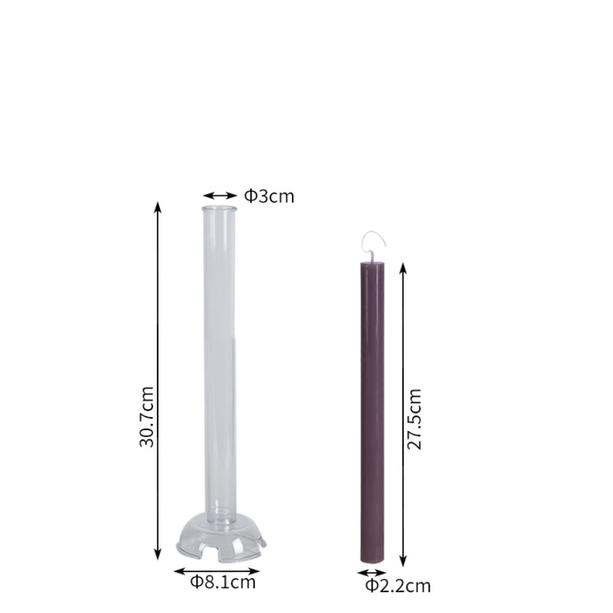 Plastic Candle Mould (106)