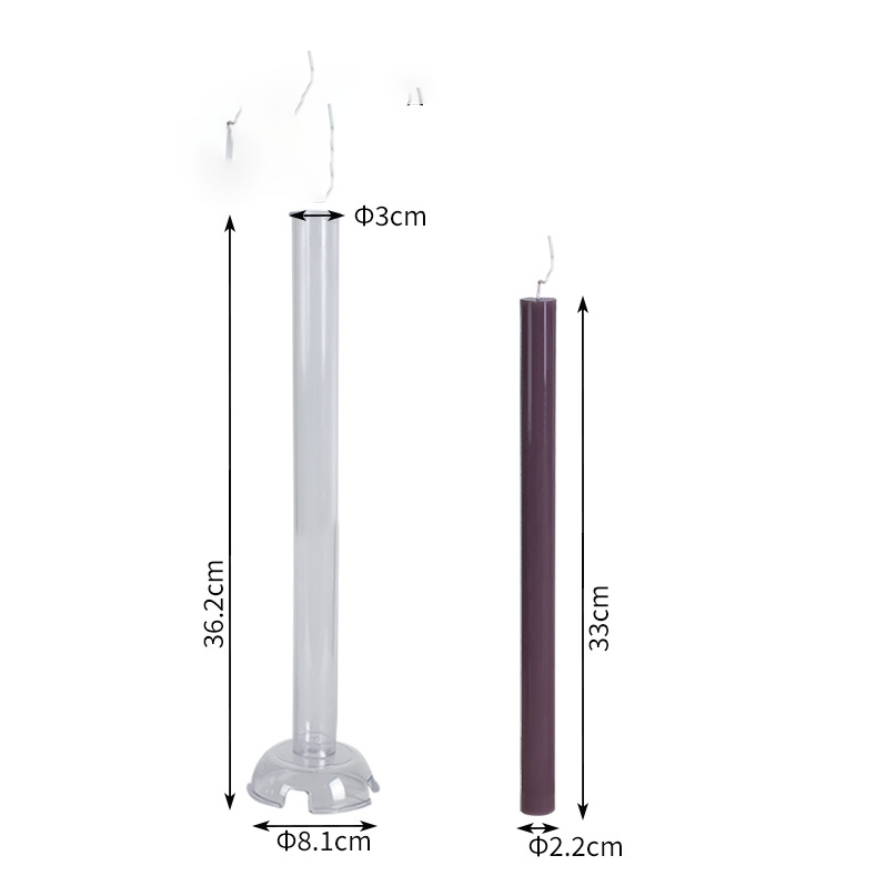 Plastic Candle Mould (107)