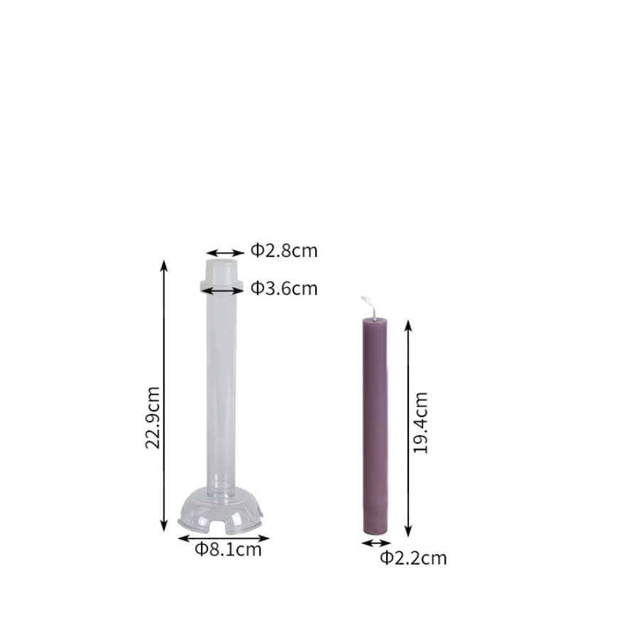 Plastic Candle Mould (109)