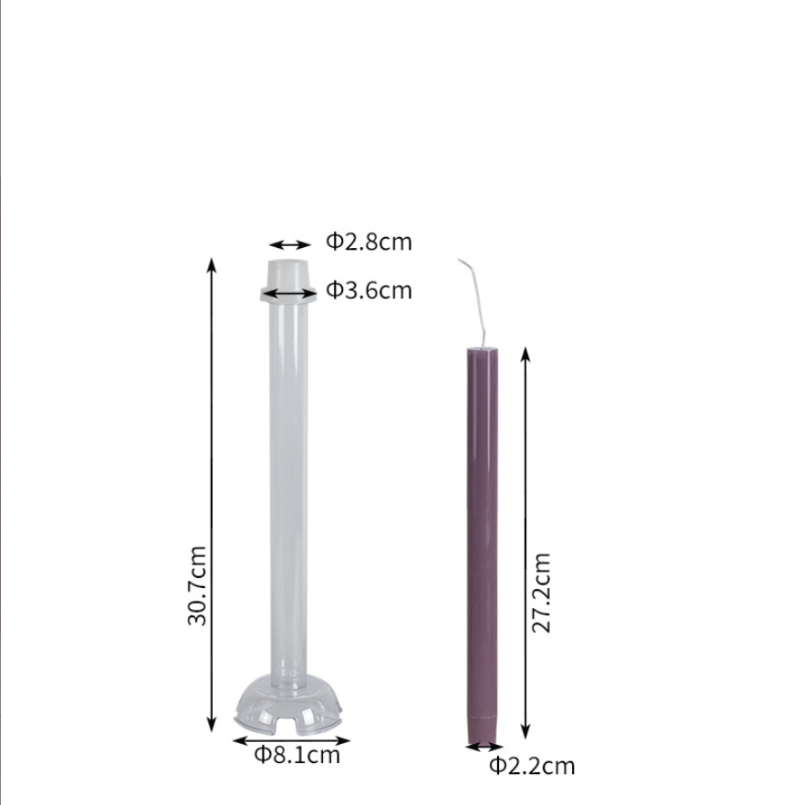 Plastic Candle Mould (111)