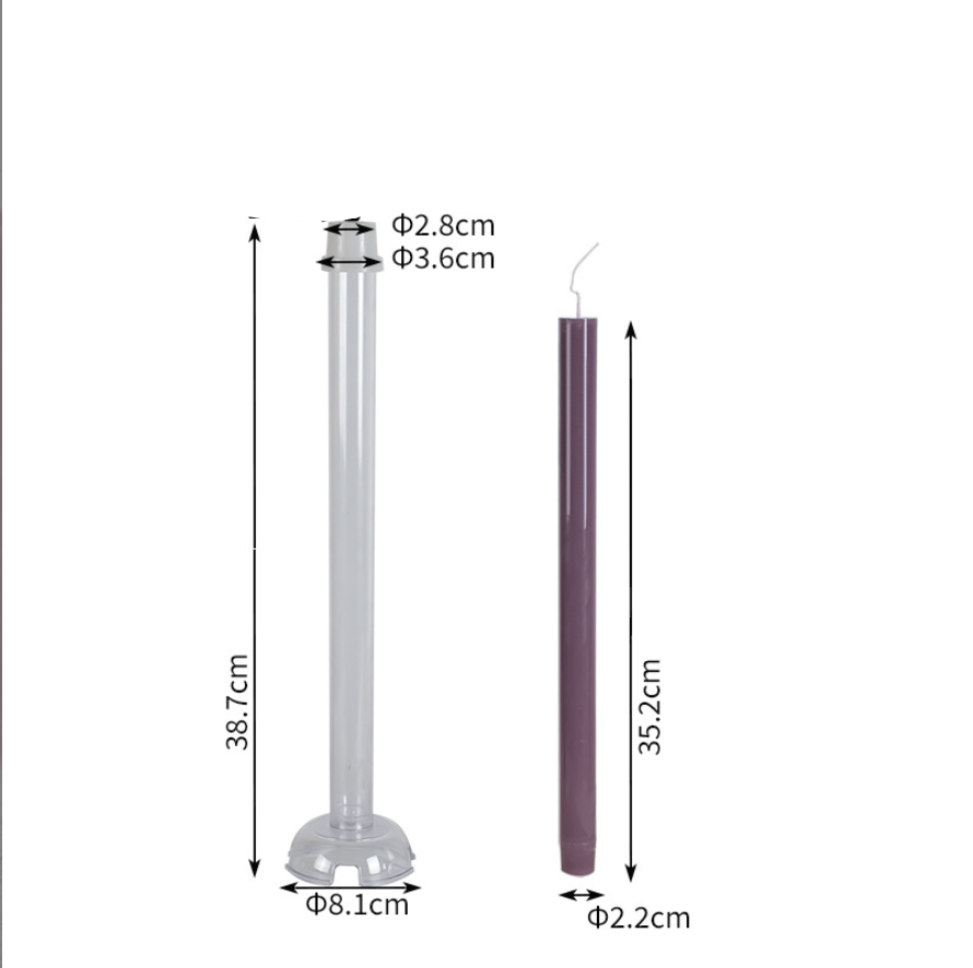 Plastic Candle Mould (113)