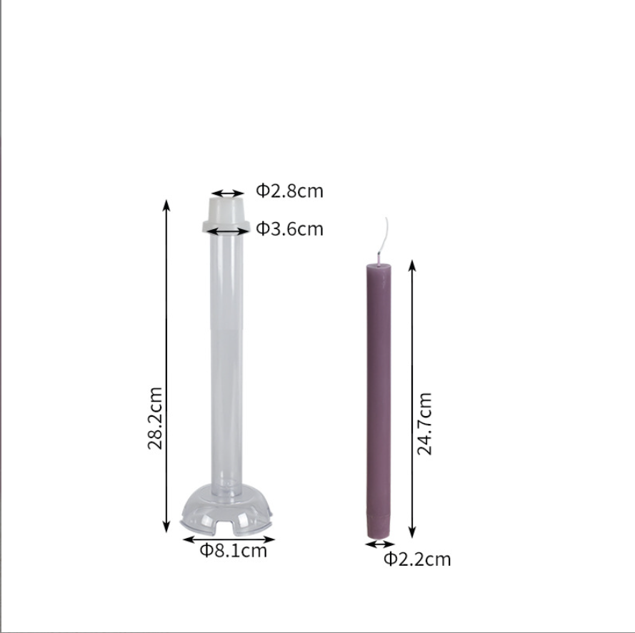 Plastic Candle Mould (110)